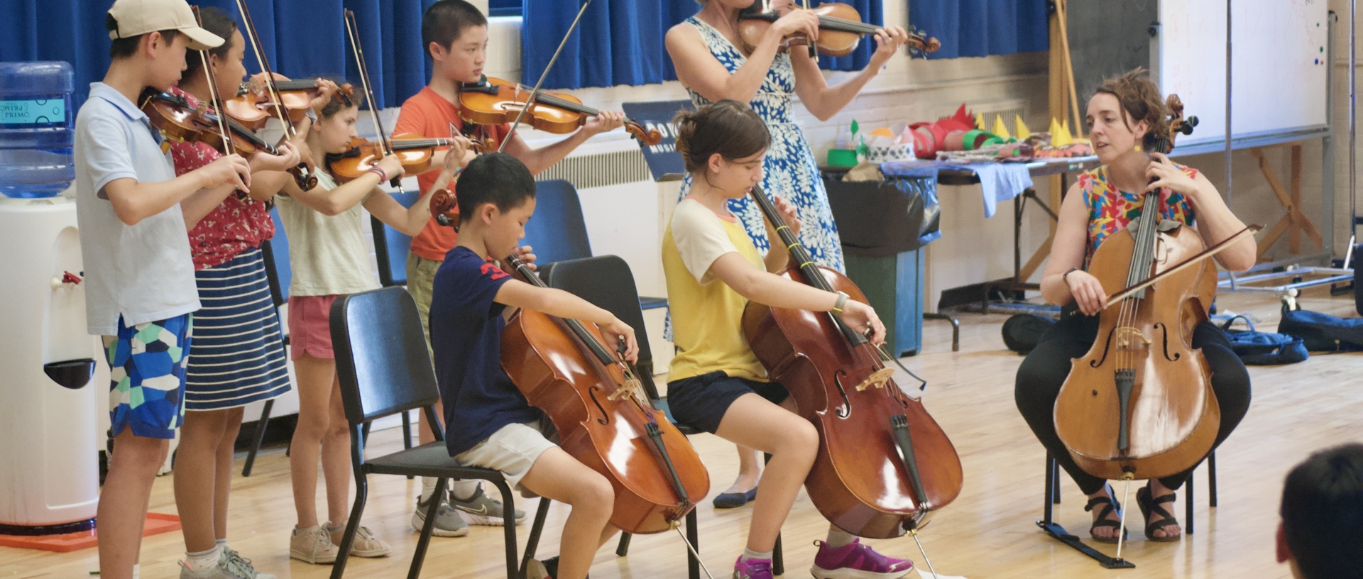 Students at String Traditions perform