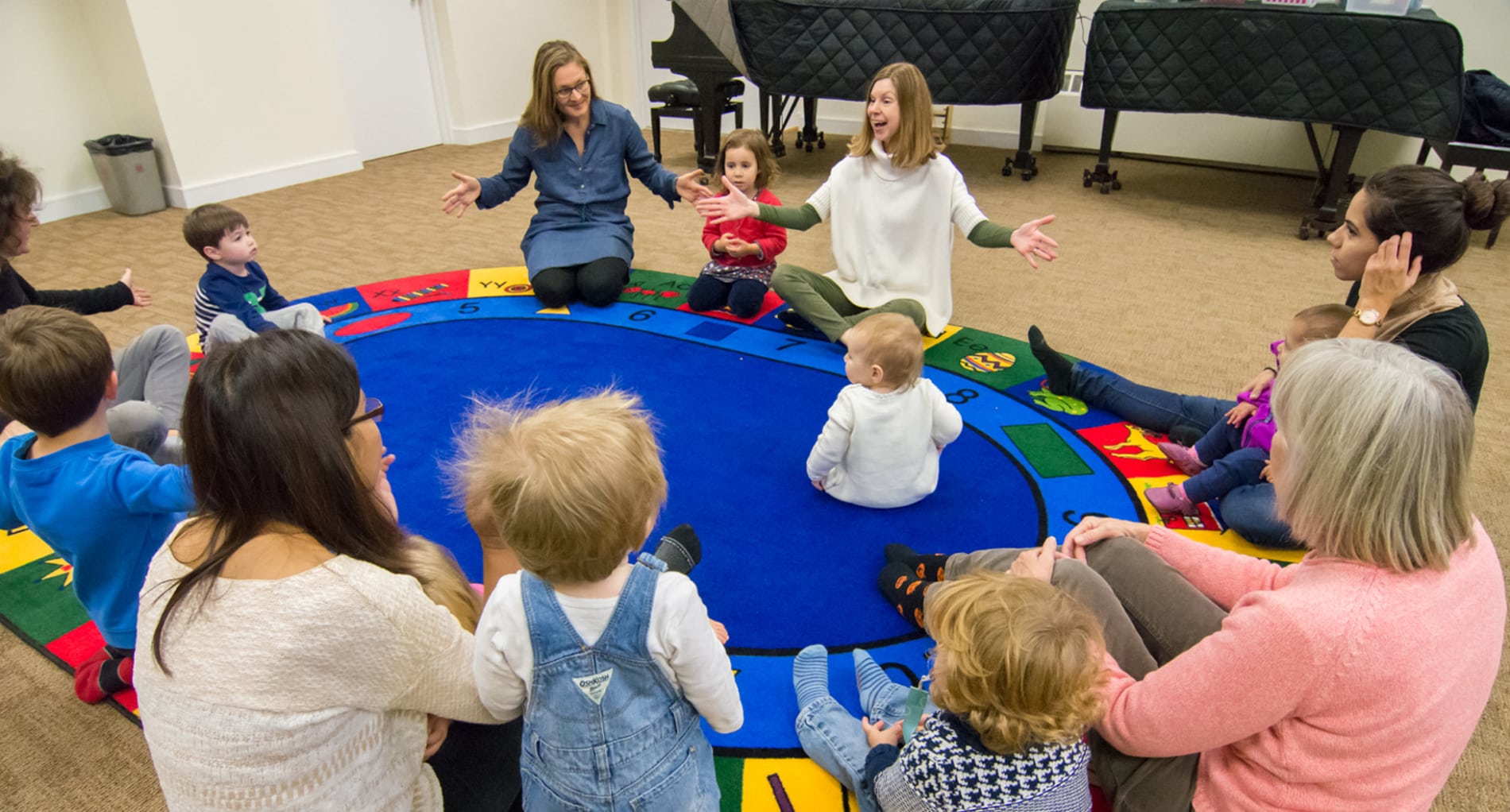 Music Pups class for babies, toddlers, preschoolers