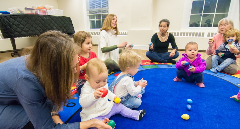 Music Pups class for babies, toddlers, preschool