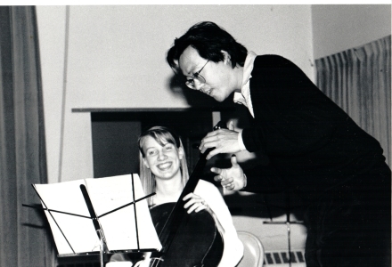 Yo-Yo Ma teaching masterclass at Powers