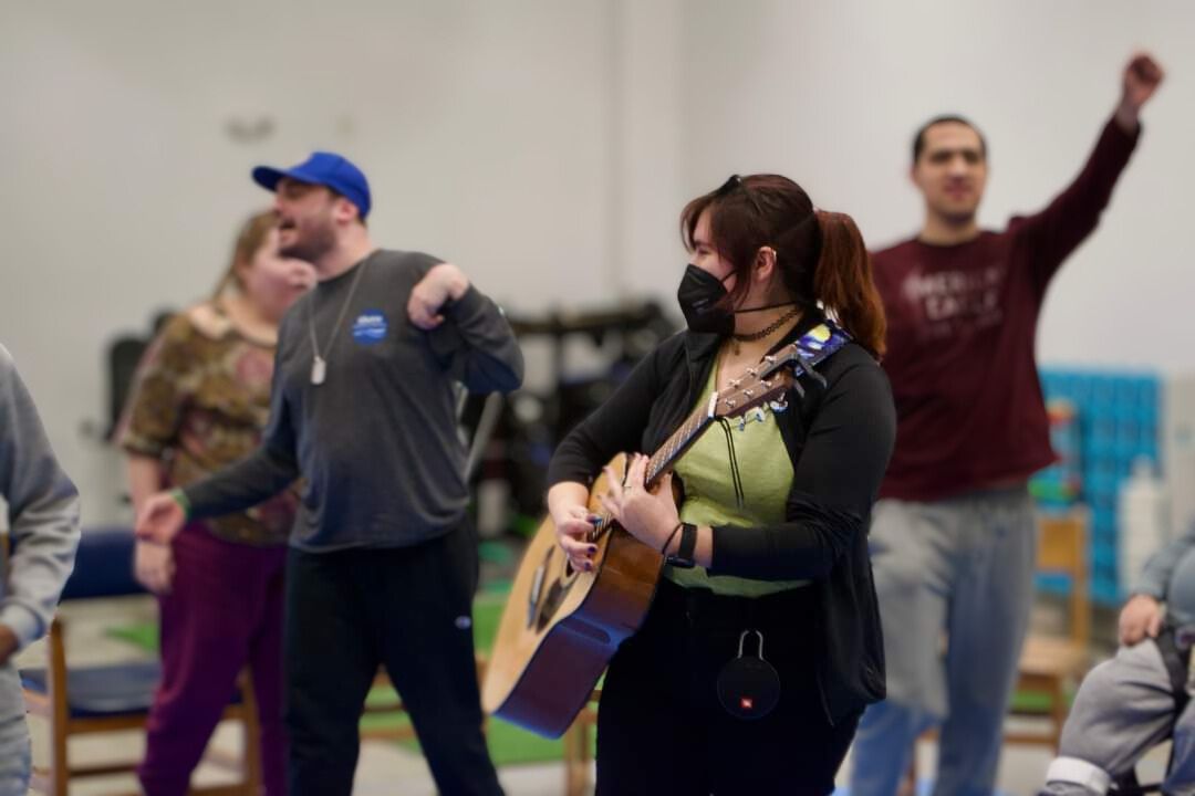 Choir at Powers Music School for neurodivergent and all abilities.