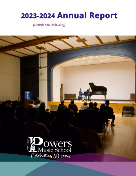 Powers Annual Report cover